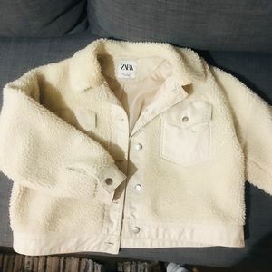 White jacket - wool
